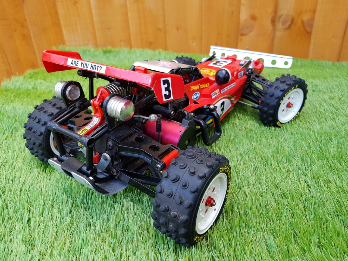 Tamiya Hotshot, Hotshot 2 and Super Hotshot aluminium under-guard.
