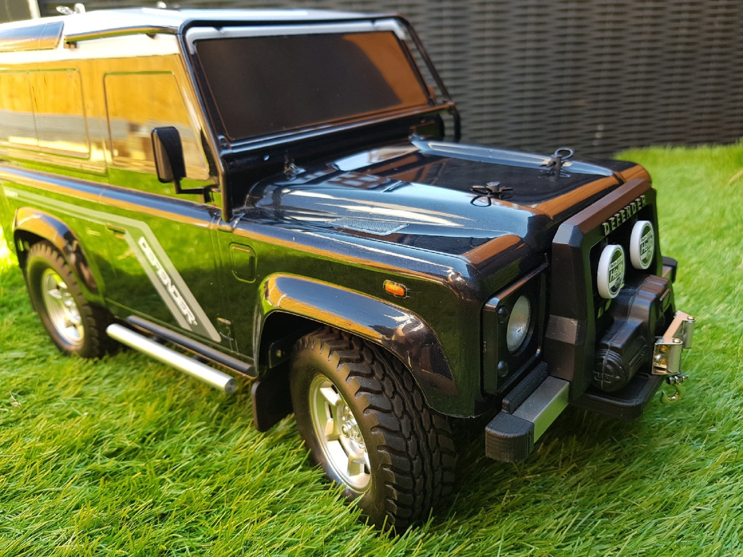 Tamiya CC-01 Defender 90 Front Bumper Winch 9.5 cti.