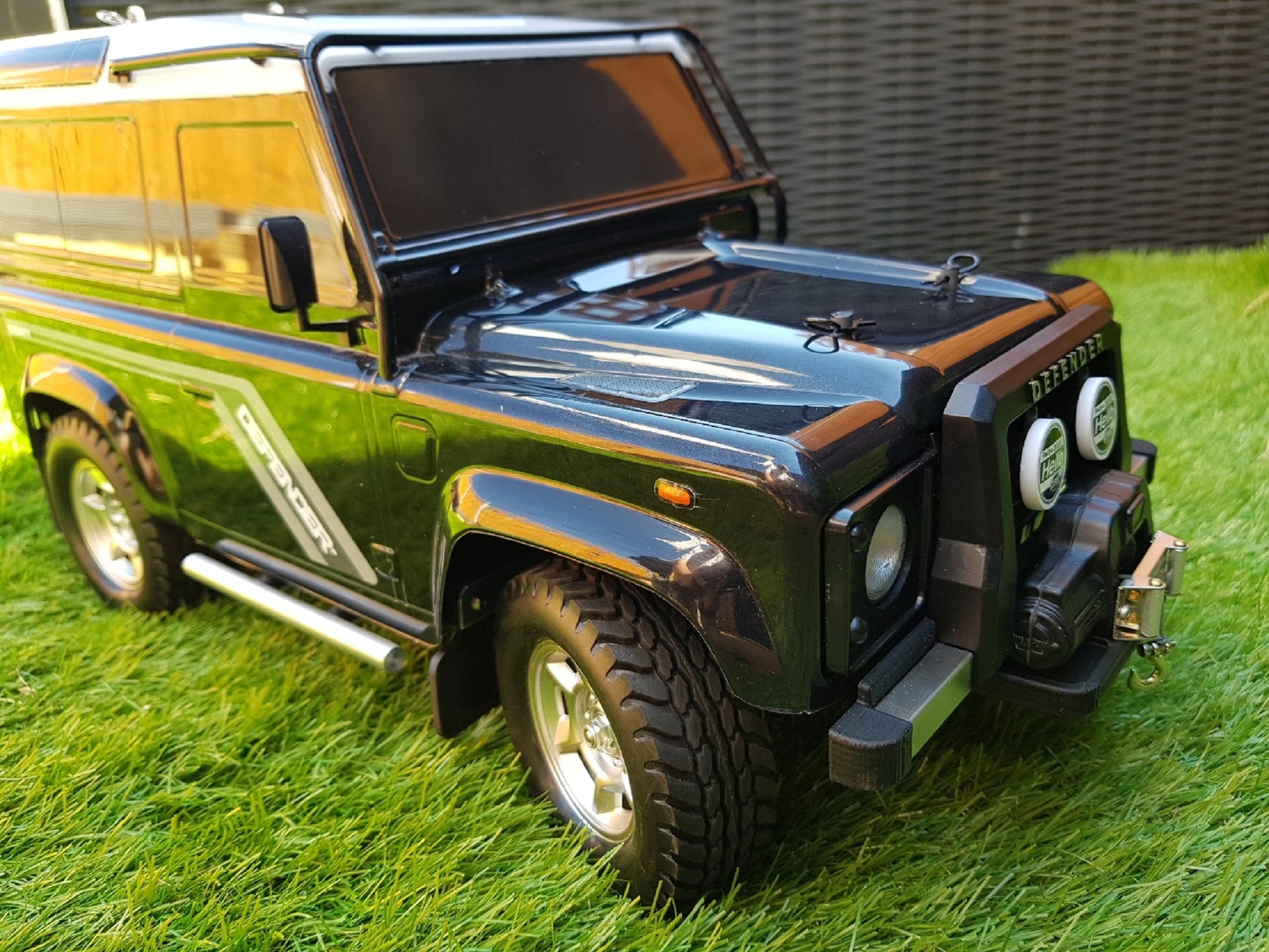 Tamiya CC-01 Defender 90 Front Bumper Winch 9.5 cti. - Mirage RC