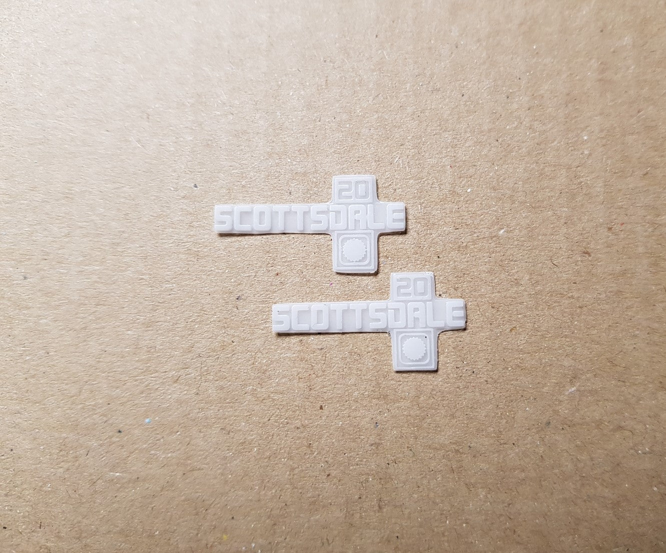 Tamiya Clod Buster Scottsdale 20 Side Logos