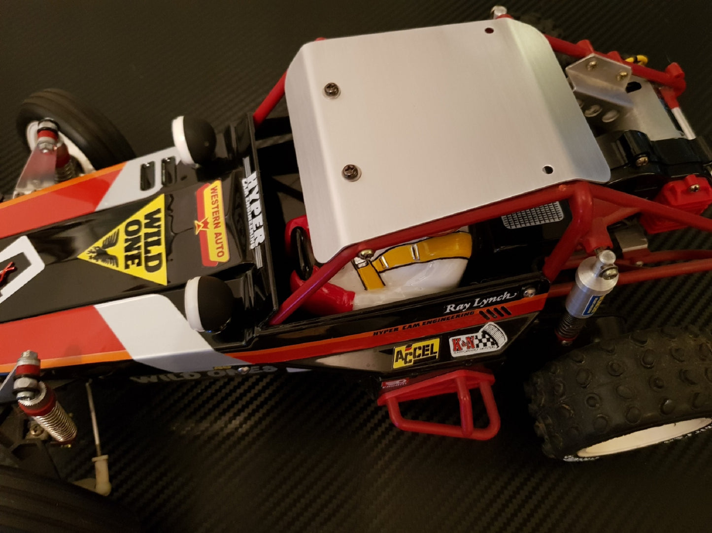 Tamiya Wild One Aluminium roof #1