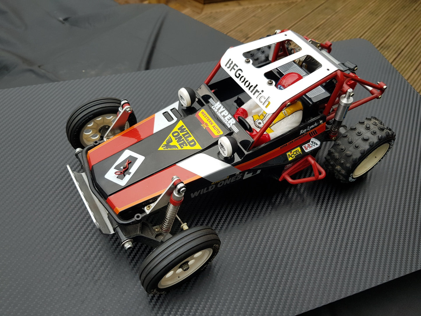 Tamiya Wild One Aluminium roof #2