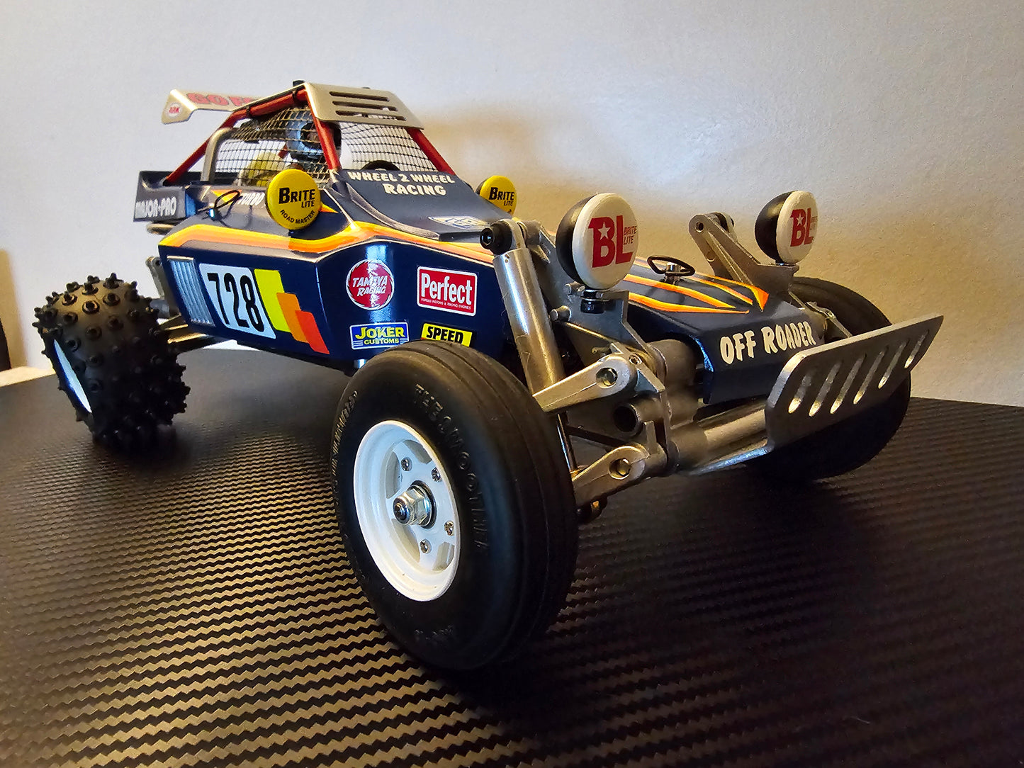 Tamiya Fighting Buggy Super Champ Aluminium Front Bumper