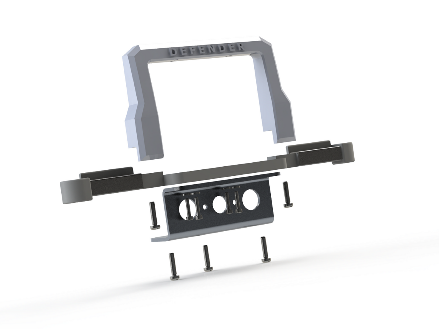 Tamiya CC-01 Defender 90 Front Bumper Winch.