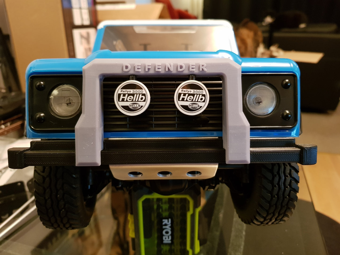 Tamiya CC-02 Defender 90 Front Bumper #1