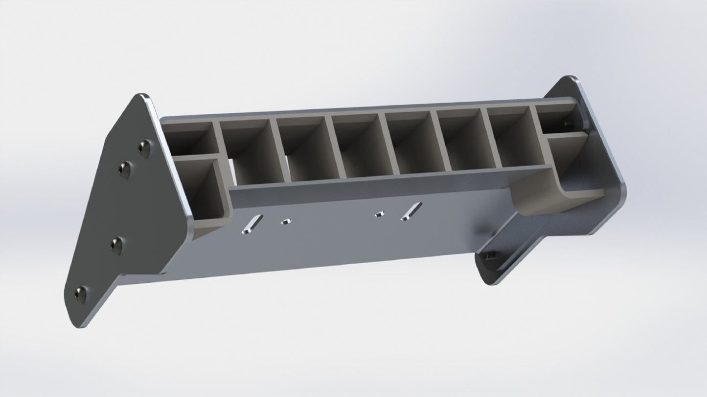 Tamiya Hotshot, Hotshot 2 and Super Hotshot Aluminium rear spoiler #2