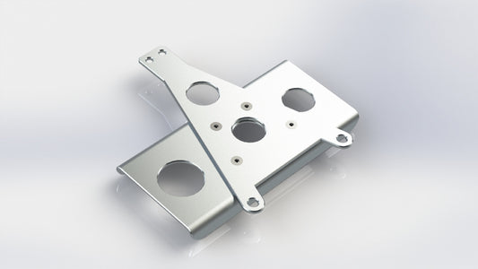 Tamiya Hotshot, Hotshot 2 and Super Hotshot Aluminium Battery Plate. - Mirage RC