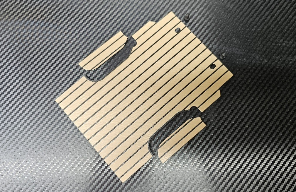 Tamiya Juggernaut Custom Bed Liner Wood Boards.