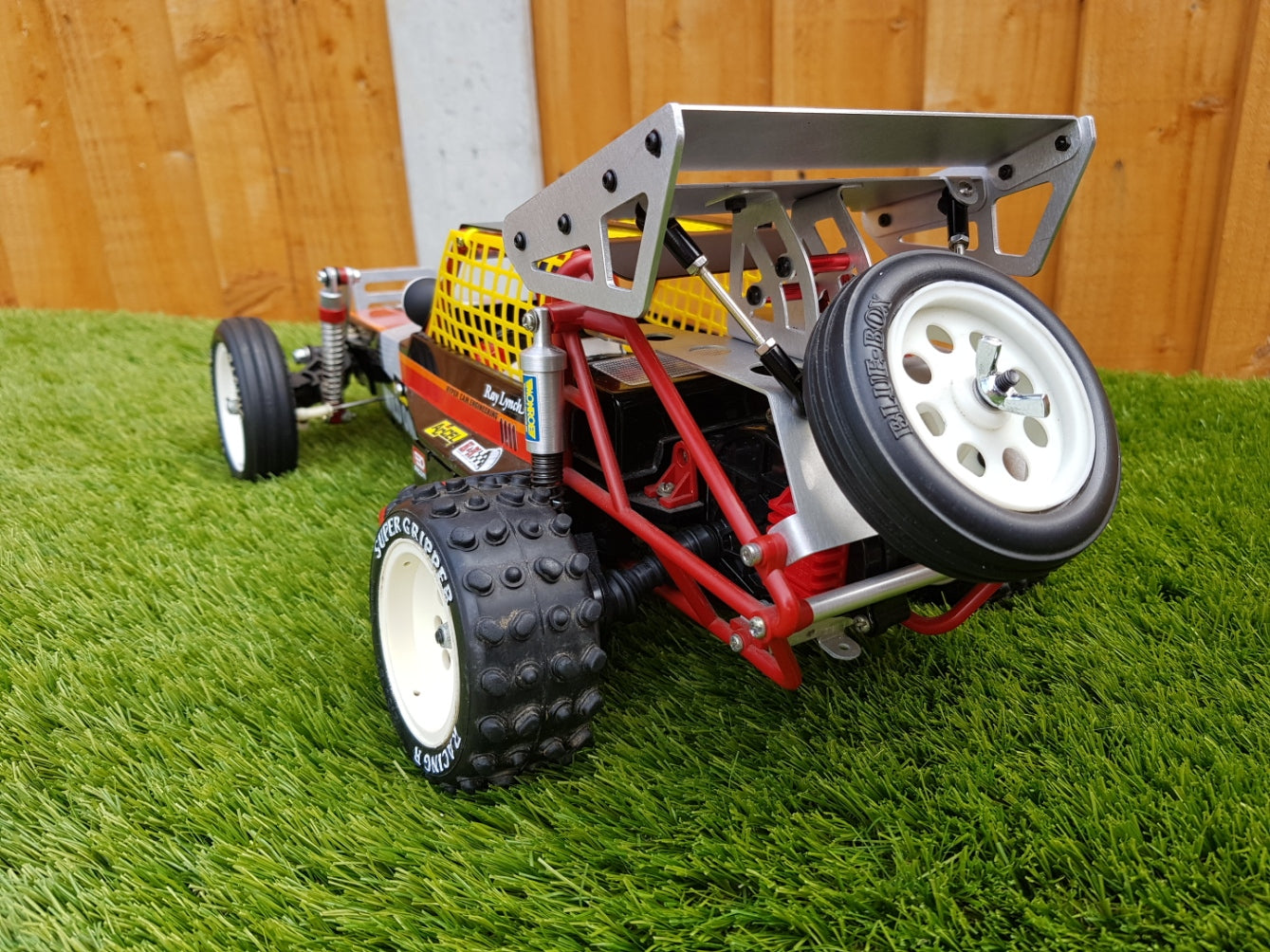 Tamiya Wild One Spoiler and Spare Wheel Kit.