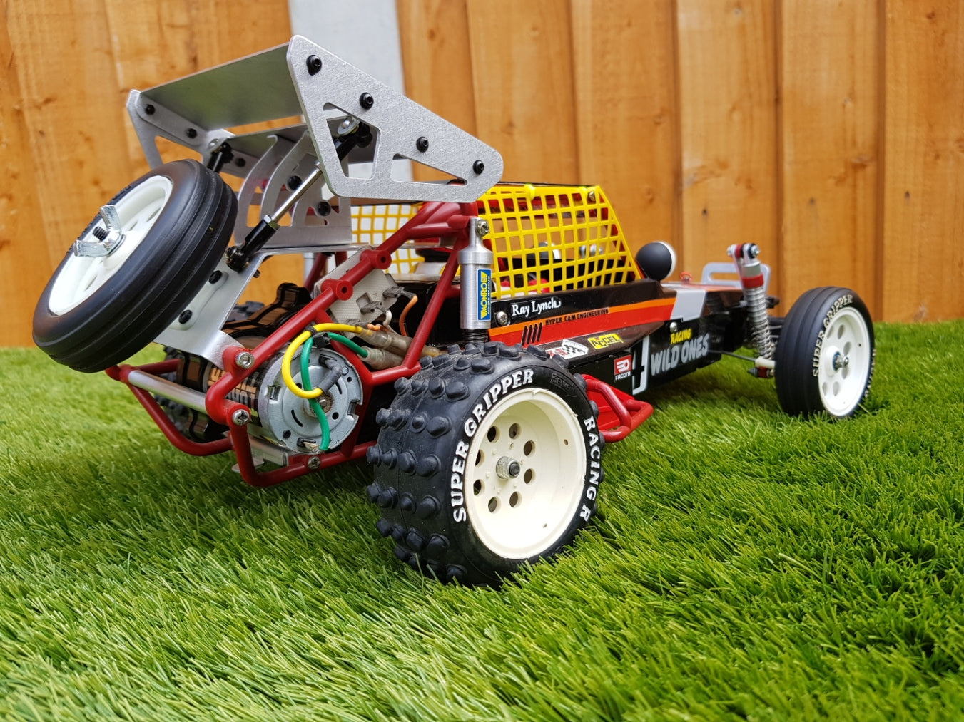 Tamiya Wild One Spoiler and Spare Wheel Kit.