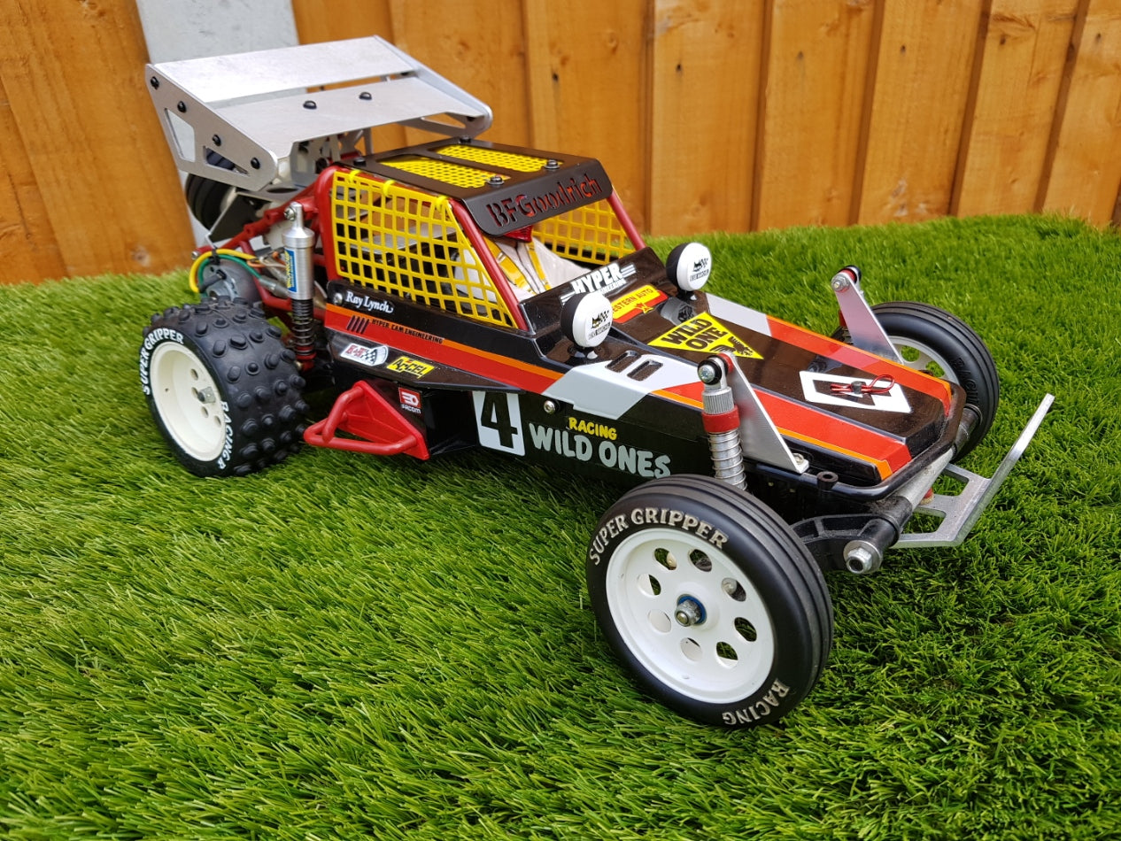 Tamiya Wild One Spoiler and Spare Wheel Kit.
