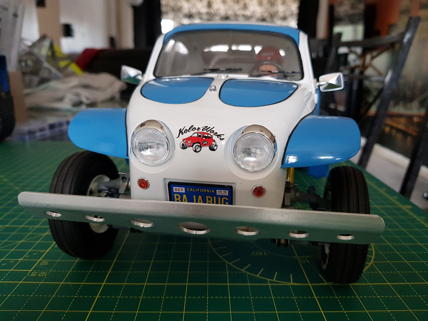 Tamiya Sand Scorcher Aluminium Front Bumper #1