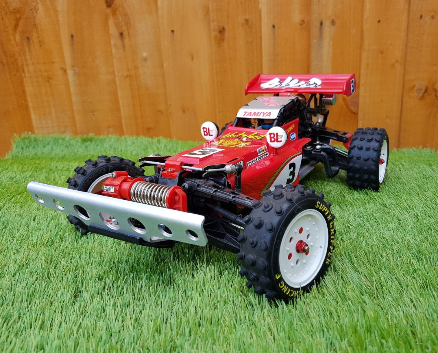 Tamiya Hotshot, Hotshot 2 and Super Hotshot Aluminium Front Bumper #3