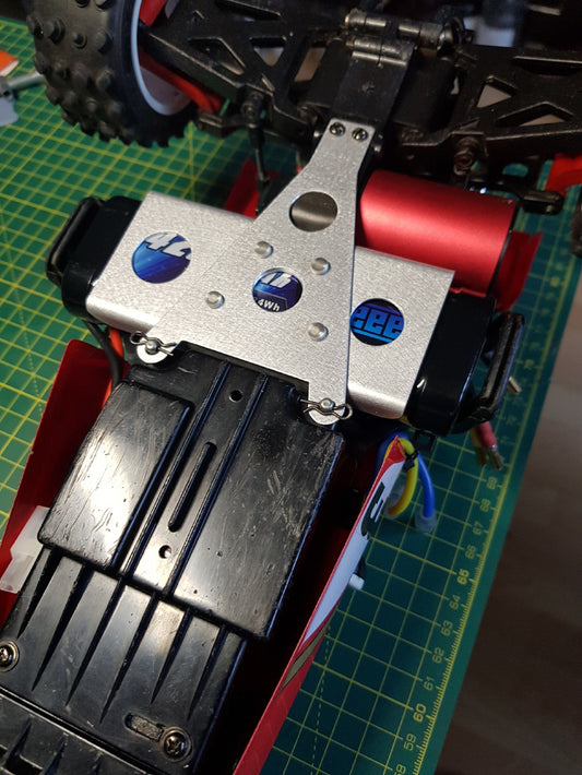 Tamiya Hotshot, Hotshot 2 and Super Hotshot Aluminium Battery Plate.