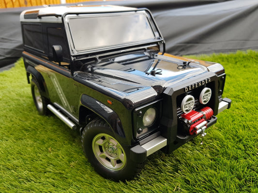 Tamiya CC-01 Defender 90 Front Bumper Winch.