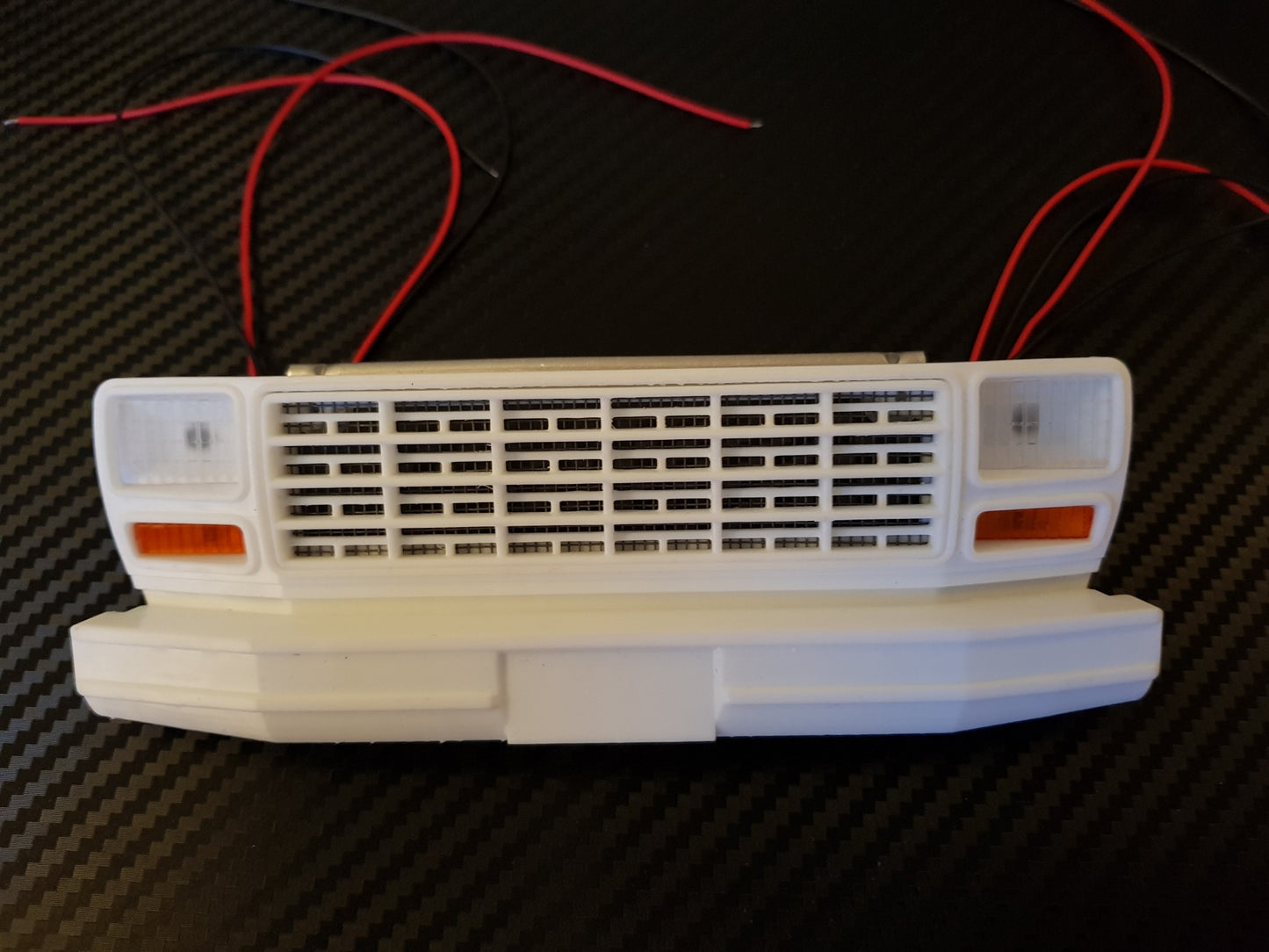 Tamiya Ford Ranger F150 front grill with headlights and indicators