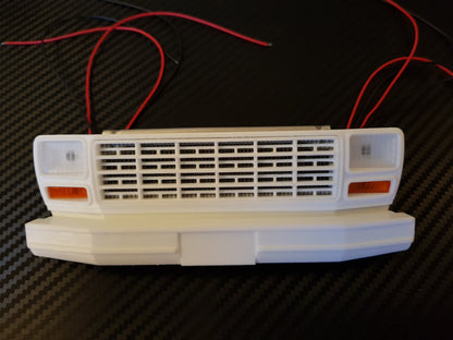 Tamiya Ford Ranger F150 front grill with headlights and indicators