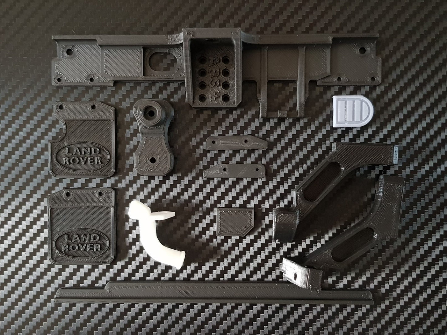 Tamiya Defender 90 CC-01 rear tow plate kit 1.