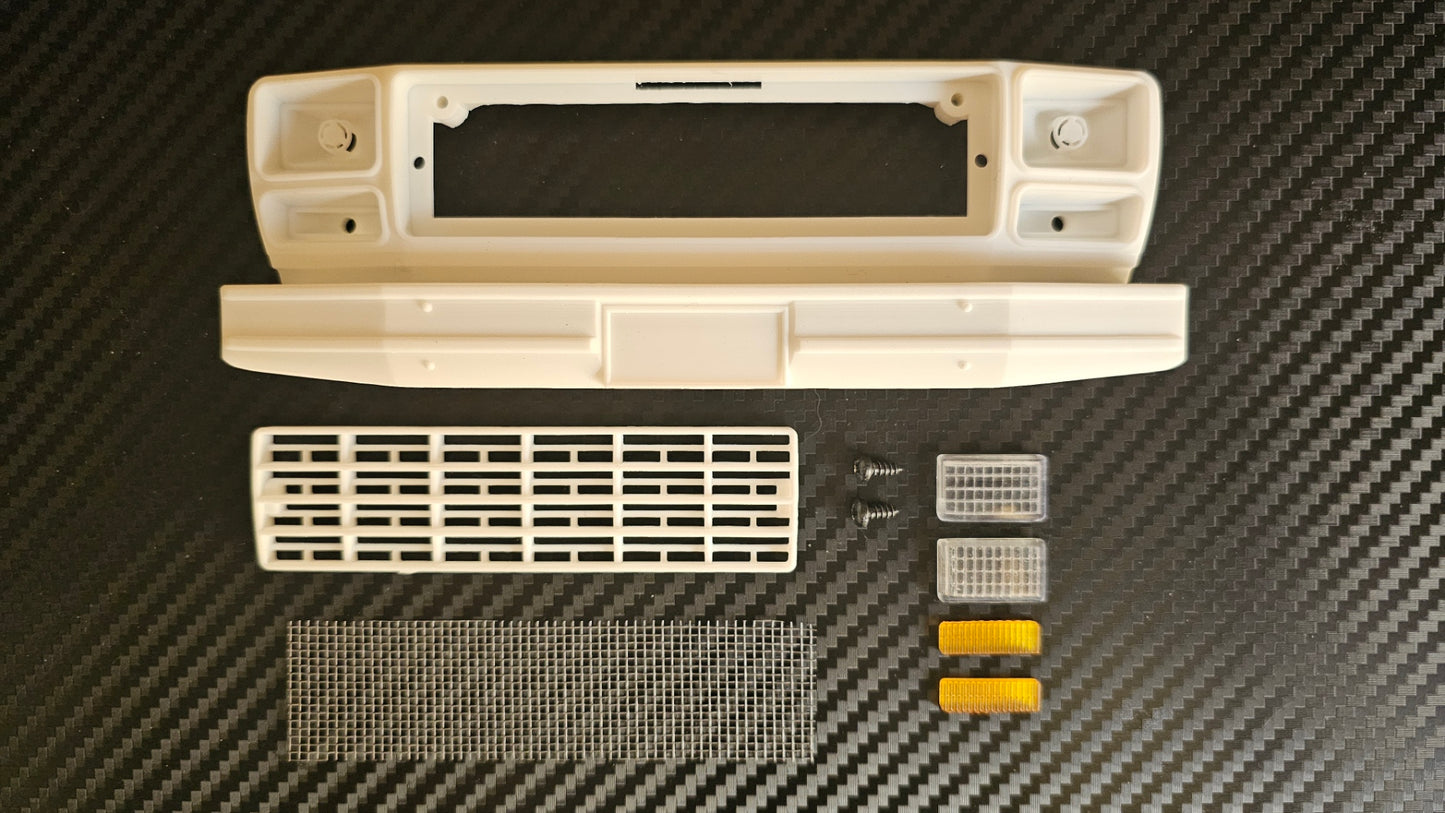Tamiya Ford Ranger F150 front grill with headlights and indicators