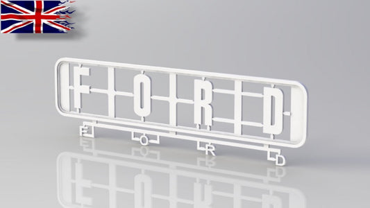 Tamiya Blackfoot F150 Ford Ranger Logos bonnet and tailgate