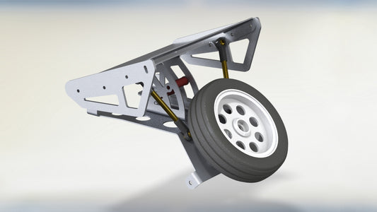 Tamiya Wild One Spoiler and Spare Wheel Kit.